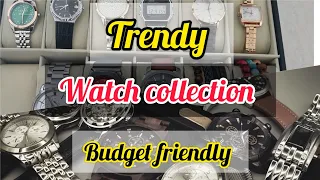 My Trendy watch collection with reasonable prices / men's & women's trendy watches