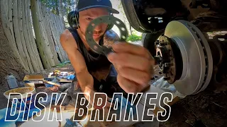 How I Changed my Brake Rotors and Pads on my Nissan Frontier V6 4x4 1999