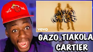 Gazo, Tiakola - CARTIER (Visualizer) | FRENCH RAP 🇫🇷 | REACTION