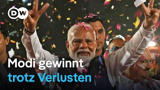 Indiens Premier muss bei Wahl herbe Verluste hinnehmen | DW Nachrichten
