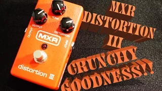 MXR Distortion III Demo, Loads of Crunchy Goodness!!!