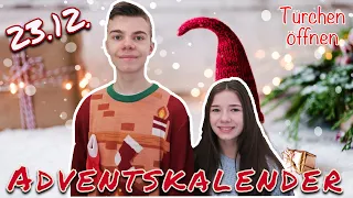 Wir öffnen das 23. Türchen vom ADVENTSKALENDER 🎅 mit LULU & LEON - Family and Fun #adventskalender