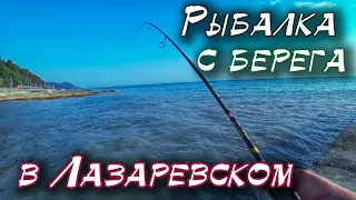 Береговая рыбалка в Лазаревском