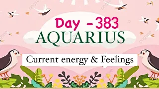 Aquarius-Day383 current feeling of your partnerआपके पर्सन आपके लिए क्या सोच रहे है #currentfeelings