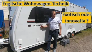 Englische Wohnwagen - sind die so anders? - Technik-Überblick am ELDDIS Avanté  860