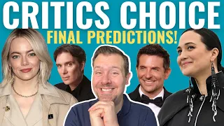 Final Critics Choice Awards Predictions 2024!