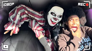 Hiding In My GIRLFRIEND’S CAR Dressed As A Scary CLOWN! ** HILARIOUS REACTION *