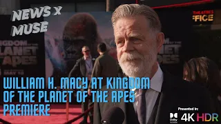 William H. Macy at Kingdom of the Planet of the Apes Premiere