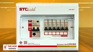 แนะนำ STCGold Consumer unit and RCBO plugin type