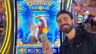 The Bird Had a SURPRISE For US on this Griffins Throne Slot Machine!