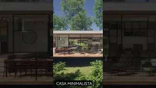 CASA MINIMALISTA E TÉRREA #shorts #minimalismo