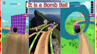 Going Balls -  Level 97 Super SpeedRun  || Bomb Ball  ||  Gameplay