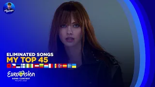 Eurovision 2024: My Top 45 - Eliminated Songs