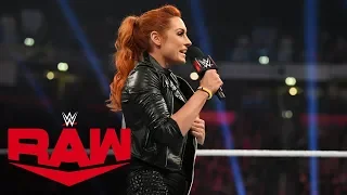 Becky Lynch at the most dangerous point of her career: Raw, Nov. 11, 2019