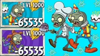 PVZ2 All Plants level 100 vs Team Jester Zombie level 20 | Plants vs Zombies 2 - PVZ2 MK