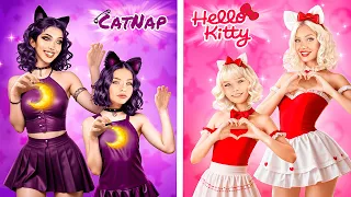 Catnap vs Hello Kitty! Rüya Gibi bir Odanın Ekstrem Dönüşümü!