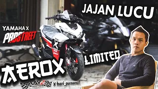 Aerox Limited Prostreet x Yamaha Modif Hedon Hari Purnama di Layz Motor