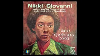 Nikki Giovanni - Like A Ripple On A Pond (1973)