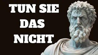 7 Dinge, die Stoiker meiden für ein besseres Leben | Stoische Philosophie #stoizismus