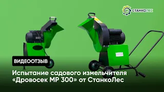 Отзыв покупателя: испытание садового измельчителя веток Дровосек МР 300