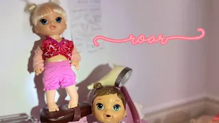roar by katy perry - baby alive music video 🌸✨ // read pinned comment