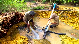 FASTEST WORKERS,! FIND THE MOST GOLD IN THE WORLD, ONLY IN THE REAL WORLD, REAL GOLD TREASURE FOUND
