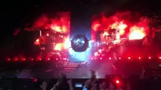 Entrée de Johnny Hallyday au stade de france 17/06/12