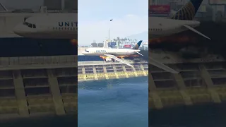 A320 Emergency Landing on the Airport Boundary...