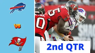 Buffalo Bills vs. Tampa Bay Buccaneers Full Highlights 2nd QTR | NFL Week 8, 2023