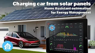 Energy Management automation with Home Assistant - control EV charging to avoid import from the grid