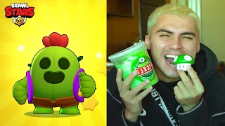 COMENDO COMIDAS VERDES ATÉ LIBERAR O SPIKE… Brawl Stars