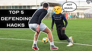 5 BASIC DEFENDING SECRETS - How to improve as a defender in soccer FAST