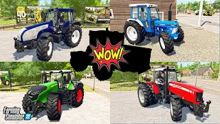 TOP 5 tractors available in Farming Simulator 22 after 1 year! | Farming SImulator 22 Mod review.