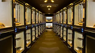 Akihabara Capsule Hotel & Selling Beetles Vending Machines⁉️🇯🇵