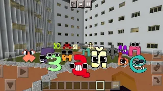 ESCAPING Lowercase Russian Alphabet Lore in Liminal Hotel in Minecraft PE