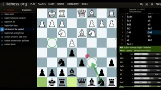 Chess Opening/Najdorf Sicilian Bd3 Variation