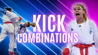 Karate Kick Combination Training with Anzhelika Terliuga