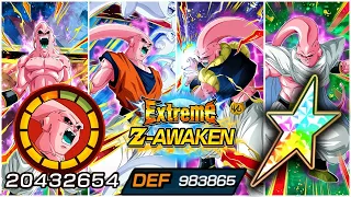 100% EZA STR TRANSFORMING SUPER BUU LEVEL 10 LINKS SHOWCASE! Dragon Ball Z Dokkan Battle