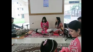 Tanya performing Raag Vibhaas on 19 Apr 2024 (Smt Divya Shenoy's students baithak series)