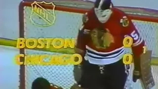 1974 Chicago Blackshawks vs  Boston Bruins 360