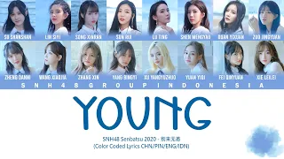 SNH48 Senbatsu 2020 - YOUNG / 别来无恙 | Color Codes Lyrics CHN/PIN/ENG/IDN