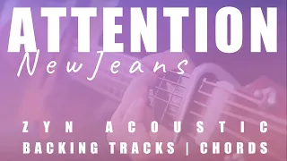 ATTENTION - NewJeans | Acoustic Karaoke | Chords