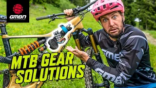 5 Ways To Carry Your MTB Gear Without A Backpack!