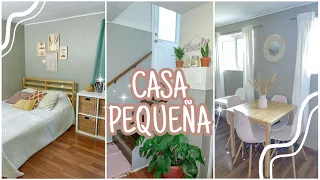 HOUSE TOUR CASA MAS PEQUEÑA QUE DE INFONAVIT | TOUR POR MI CASITA 🏠