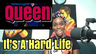 African Girl Reaction To Queen - It's A Hard Life (Official Video)