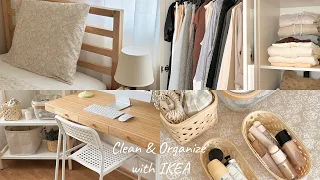 SUB) clean and organize my room with me  🛏   | IKEA ıtems 🏷