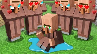 ПОЧЕМУ ЭТОГО ЖИТЕЛЯ ВСЕ ЖАЛЕЮТ В МАЙНКРАФТ 100% троллинг ловушка minecraft