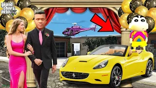 FRANKLIN TOUCH ANYTHING BECOME GOLD || EVERYTHING IS FREE IN GTA 5 | FRANKLIN KI SHAADI | SNAKERIFLE