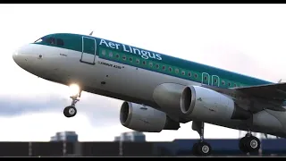 Windy Departure out of EHAM --- Storm Ciarán --- Fenix A320 --- MSFS