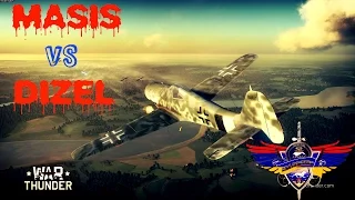 War Thunder-Полковые бои-MASIS VS DIZEL #3